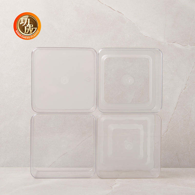 Transparentes HAUSTIER Verpackungs-Kasten-Plastikfrischhalteboxen besonders anfertigen