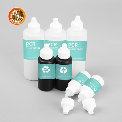 30Ml 50Ml 120Ml Umweltschonende PCR-Plastik-Squeeze-Flaschen mit Twist Top Ink Haarölflaschen