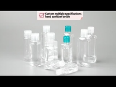 Soem Mini Plastic Sanitizer Bottle PCR-Winkel- des Leistungshebelsreise-Größen-Handdesinfizierer-Flasche mit Silikon-Halter