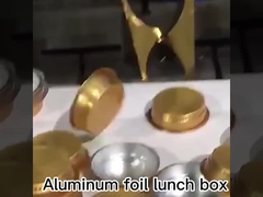 Restaurant GRILL Luft-Bratpfannen-Tin Foil-Behälter Rechteck-zum Mitnehmenaluminiumfolie Pan