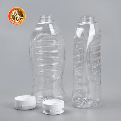 Flip Top Plastic Squeeze Sauce-Flasche für Sirup 250ml 500ml
