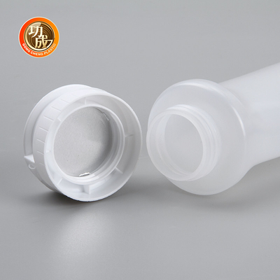 Flip Top Plastic Squeeze Sauce-Flasche für Sirup 250ml 500ml