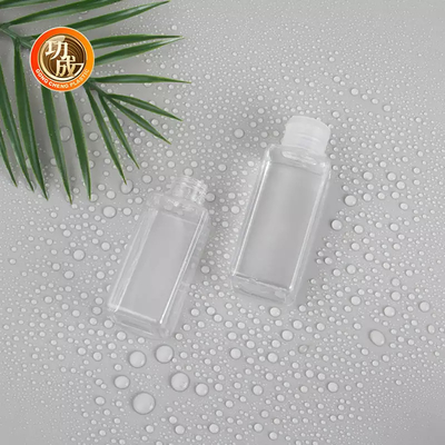 Soem Mini Plastic Sanitizer Bottle PCR-Winkel- des Leistungshebelsreise-Größen-Handdesinfizierer-Flasche mit Silikon-Halter
