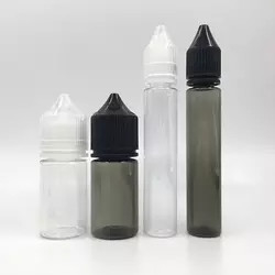 60ml 15ml 30ml 10ml leere Plastike flüssige des Flaschen-120ml Flasche Haustier-Schwarz-Tropfenzähler-V3