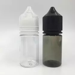 60ml 15ml 30ml 10ml leere Plastike flüssige des Flaschen-120ml Flasche Haustier-Schwarz-Tropfenzähler-V3