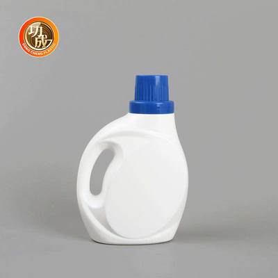 Leere weiße flüssige reinigende Flasche der HDPE Waschmittel-Flaschen-1000ml 1500ml 3000ml