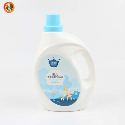 Leere HDPE 3L Plastikflüssigwaschmittel-Flasche 1 Gallone
