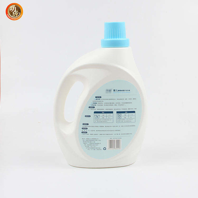 Leere HDPE 3L Plastikflüssigwaschmittel-Flasche 1 Gallone