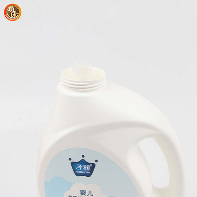 Leere HDPE 3L Plastikflüssigwaschmittel-Flasche 1 Gallone