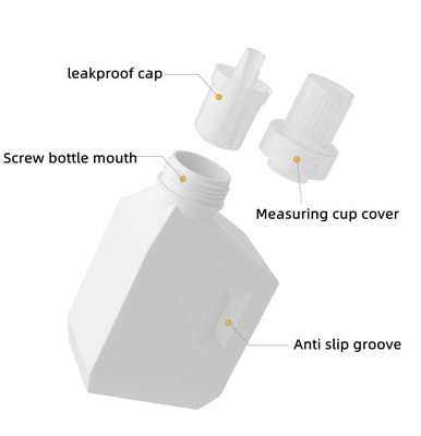 Leere PET Plastikflüssigwaschmittel-Flasche 1L 2L nachfüllbar