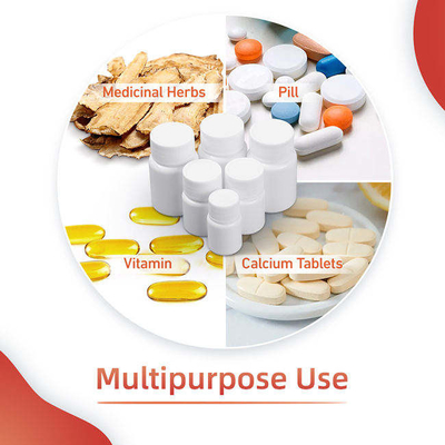 HDPE Plastikmedizin-Tablettenfläschchen für Vitamin-Ergänzung