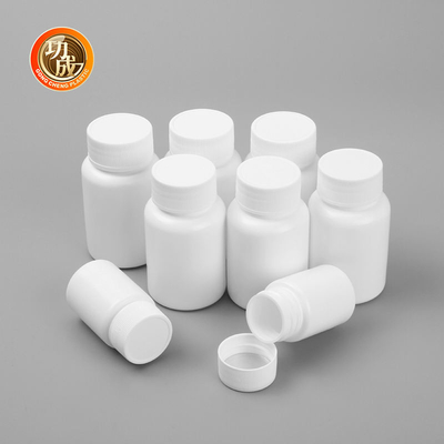 weißes Plastiktablettenfläschchen 100ml 120ml 150ml mit Schraubverschluss-
