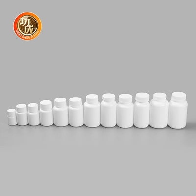 HDPE 10ml-200ml Plastiktablettenfläschchen-pharmazeutische Vitamin-Tablettenfläschchen
