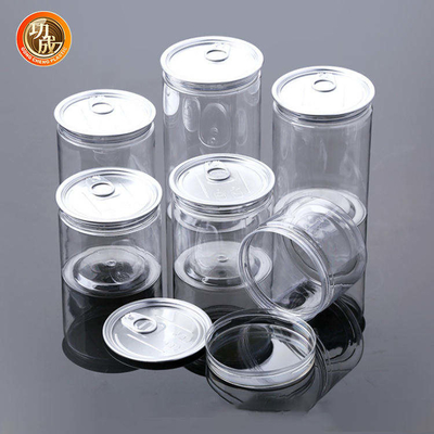 PLÄTZCHEN-Glas-leeres Haustier-nachfüllbare Gewürz-Gläser ODM-Soem-freien Raumes Plastik