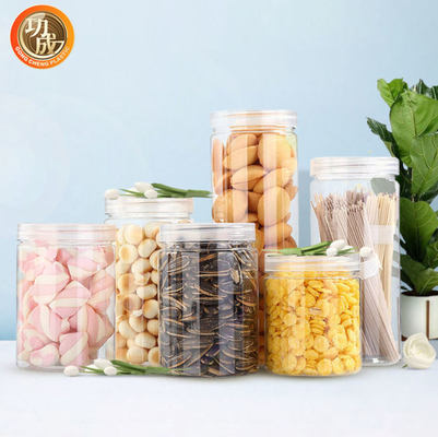 Haustier-Süßigkeits-Plätzchen-Glas-Nahrungsmittelgrad 100ml 200ml 300ml leerer klarer