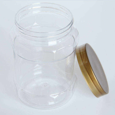Der leeren großen Öffnung PlastikNahrung- für Haustiereglas der stau-Flaschen-87mm rundes