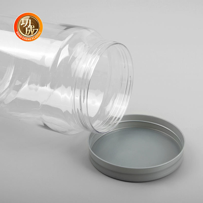 Haustier-Plätzchen-Glas der Nahrungsmittelgrad-klares Plastikstau-Flaschen-500ml 2000ml