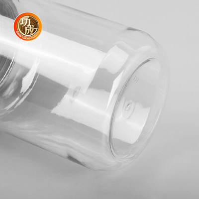 Haustier-Plätzchen-Glas der Nahrungsmittelgrad-klares Plastikstau-Flaschen-500ml 2000ml