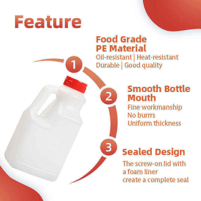 Sojasoßen-Flaschen-des indischen Sesams des PET-Würzeflaschen-Weiß-1000ml 1100ml 1600ml 1900ml 2000ml Öl