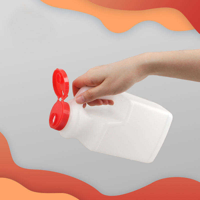 PET-Plastikspeiseöl-Flaschen-Gewürz-Verpacken- der Lebensmittelflasche mit Deckel