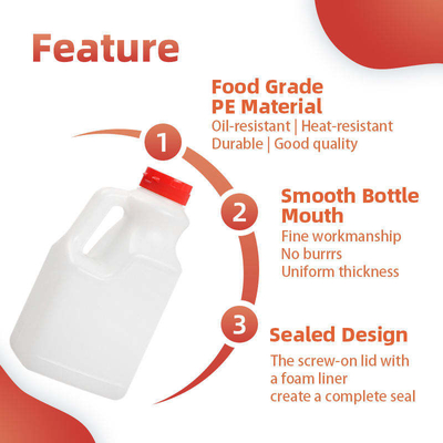 Kundenspezifische sojasoßen-Flasche des PET-1000ml 1100ml 1600ml 1900ml 2000ml Plastik