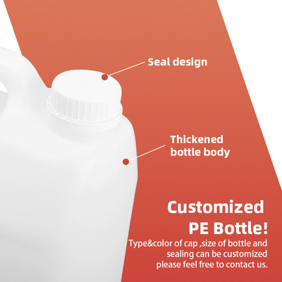 Grad-Plastikpet-Wasser-Flaschen-leere Milchflasche 1600ml 2000ml 4300ml 5000ml 6000ml Nahrungsmittelmit Griff