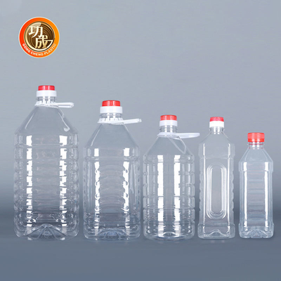 Haustier-Plastikwürze Soem-freien Raumes füllt Speiseöl-Behälter-Plastik 250ml 500ml 1l ab