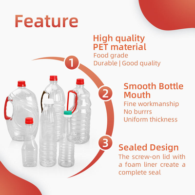 Plastikwürze 380ml 500ml 760ml füllt leere Quadrat-Speiseöl-Flasche ab