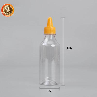 Leck prüfen Plastikpressungs-Soßen-Flasche HAUSTIER Tomaten-Ketschup-Quetschflasche