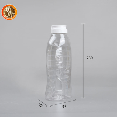 HAUSTIER Plastikpressungs-Soßen-Flaschen mit Deckel Flip Top Food Grade