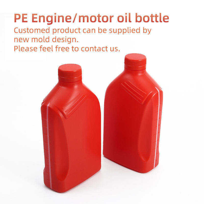 Kundenspezifische Aufkleber-Motoröl-Flasche PET Plastikbenzin-Schmiermittel-Flasche