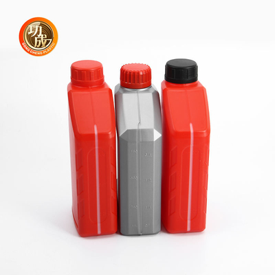 HDPE Motoröl-leere Flaschen-rote blaue Benzin-Brennstoff-Flasche