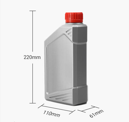 HDPE Motoröl-leere Flaschen-rote blaue Benzin-Brennstoff-Flasche