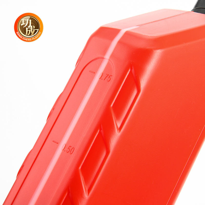 HDPE Motoröl-leere Flaschen-rote blaue Benzin-Brennstoff-Flasche