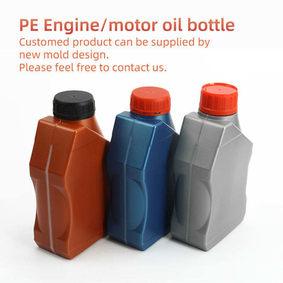 Leere HDPE Motoröl-Verpackenflasche 1 Liter-Plastikmotorenöl-Behälter