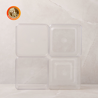 HAUSTIER Plastikverpackungs-Kasten des tiramisu-Nachtisch-kleinen Kuchens mit Deckel