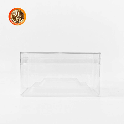 Transparentes Quadrat-STREICHELN Plastiknahrungsmittelbehälter Plastikkasten ODM