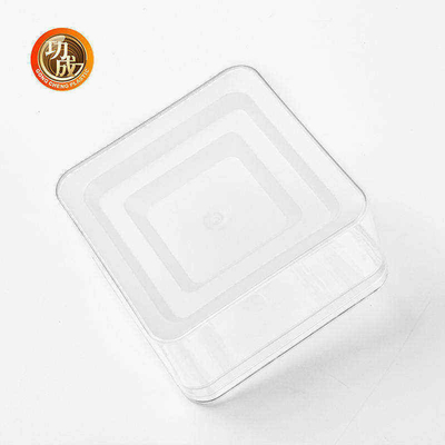 600ml 810ml fertigen Verpackungs-Kästen transparenten rechteckigen Nahrung- für Haustierekasten besonders an