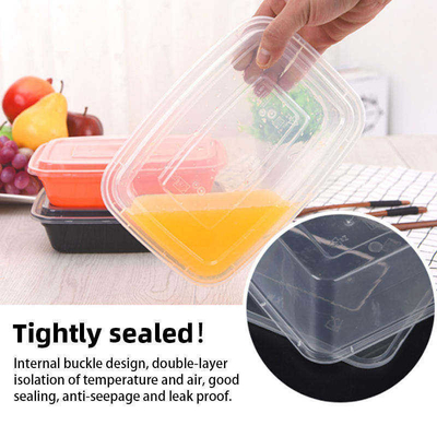 Soem fertigen Verpackungs-Kasten-Mitnehmernahrungsmittelverpackung Tray With Lid besonders an