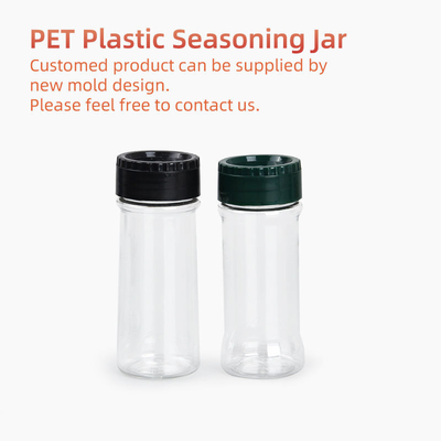 Würzeflaschen des freien Raumes 125ml sind Gewürz-Gläser mit Shaker Lids sperrig