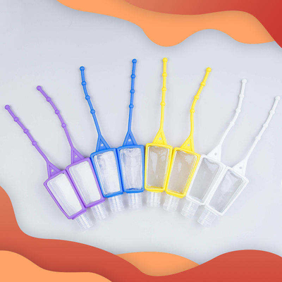 Schlüsselkette der kundenspezifischen desinfizierer-Flaschen-Handdesinfizierer-Flasche der Taschen-30ML Plastik