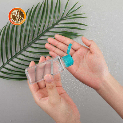 Schlüsselkette der kundenspezifischen desinfizierer-Flaschen-Handdesinfizierer-Flasche der Taschen-30ML Plastik