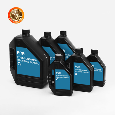 benutzerdefinierte leere 500 ml Plastik-PCR-Motorölflasche mit Schraubverschluss