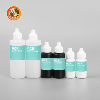30Ml 50Ml 120Ml Pcr Recycling-Plastik-Flaschen mit Düse
