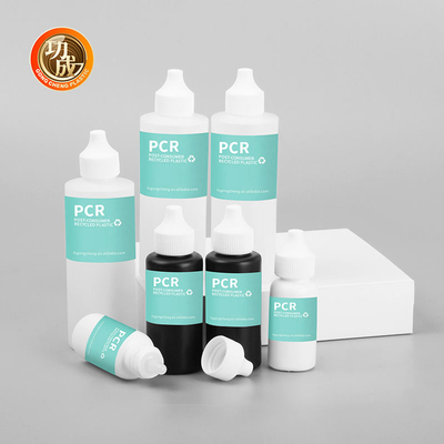 50 ml Flasche aus Plastik mit E-Flüssigkeit Haaröl-Squeeze-Applikator Verpackung Flasche mit Twist Open Dispensing Cap