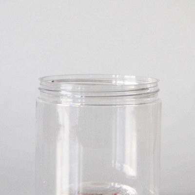 PET-Geschmacksgläser für Lebensmittel aus Kunststoff mit breitem Mund mit Deckel 410 ml