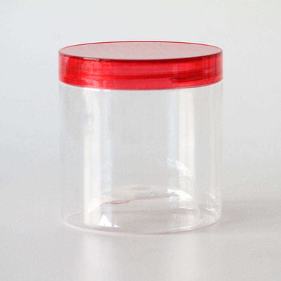 PET-Geschmacksgläser für Lebensmittel aus Kunststoff mit breitem Mund mit Deckel 410 ml