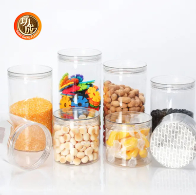 Zusammengefügte Verpackung Breitmunter Pet Spice Jar mit Deckel 1150ml