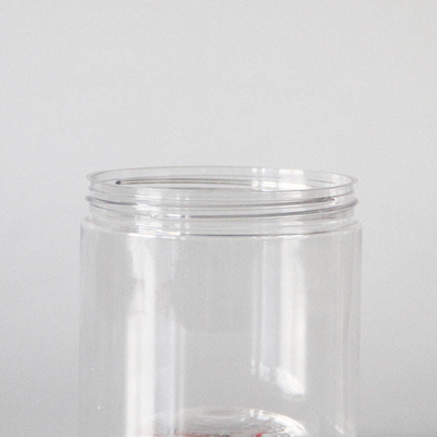 Breitmundige Kunststoff-Süßigkeiten-Cookie-Glas mit Deckel