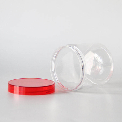 Breitmundige Kunststoff-Süßigkeiten-Cookie-Glas mit Deckel